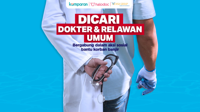 Poster relawan kumparan.
Foto: kumparan