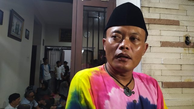 Sule usai acara 7 hari Lina. Foto: Rachmadi Rasyad/kumparan