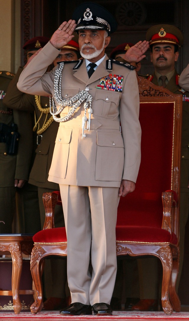 Sultan Oman, Qaboos bin Said al-Said. Foto: AFP/MOHAMMED MAHJOUB