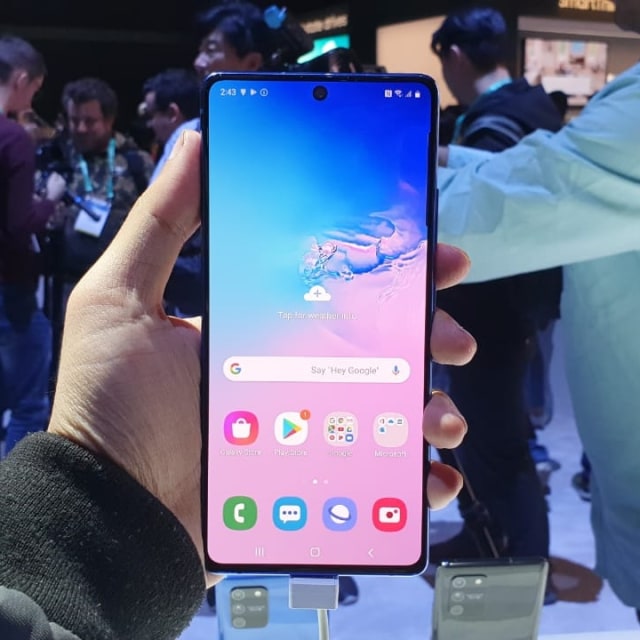 Samsung Galaxy S10 Lite. Foto: Muhammad Fikrie/kumparan