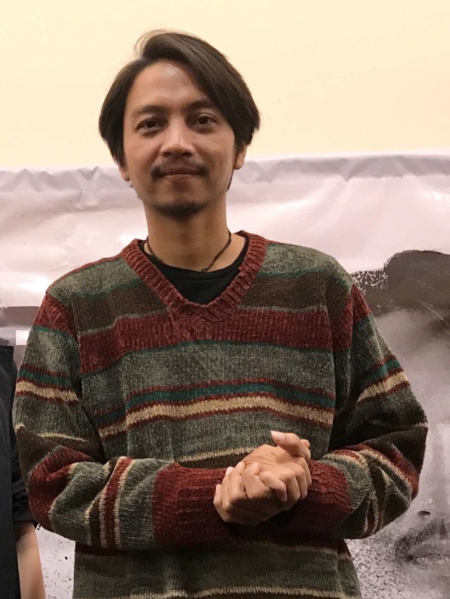 Fiersa Besari di kawasan Thamrin, Jakarta Pusat, Sabtu (11/1).  Foto: Regina Kunthi Rosary/kumparan