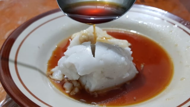 Bubur sumsum sederharana. Foto: Hasrullah/kepripedia.com