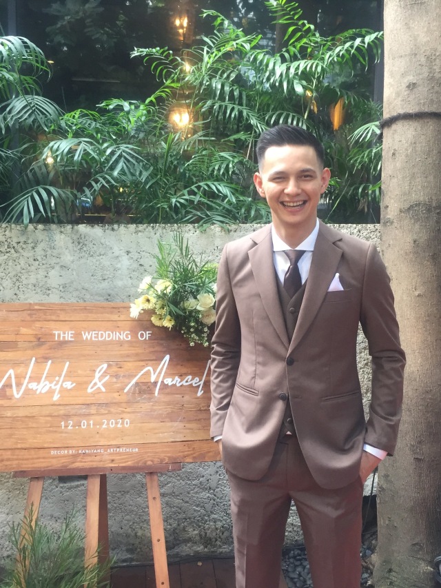 Marcell Darwin di Patio Venue and Dining. 
 Foto: Sarah Yulianti Purnama/kumparan 