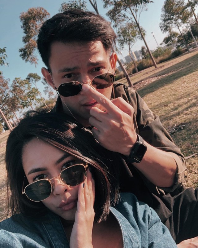 Marcell Darwin dan Nabila Faisal. Dok: Instagram @marcelldarwin