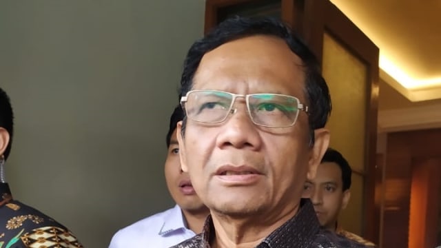 Menko Polhukam Mahfud MD di Kemenko Polhukam, Jakarta pusat, Senin (13/1). Foto: Maulana Ramadhan/kumparan