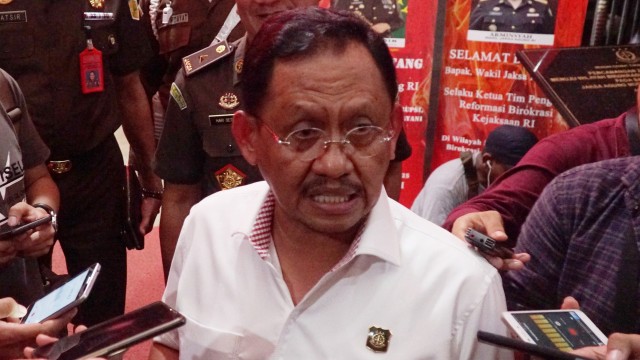 Mantan Jaksa Agung Muda Pidana Khusus (Jampidsus) Kejaksaan Agung, Adi Toegarisman. Foto: Jamal Ramadhan/kumparan 