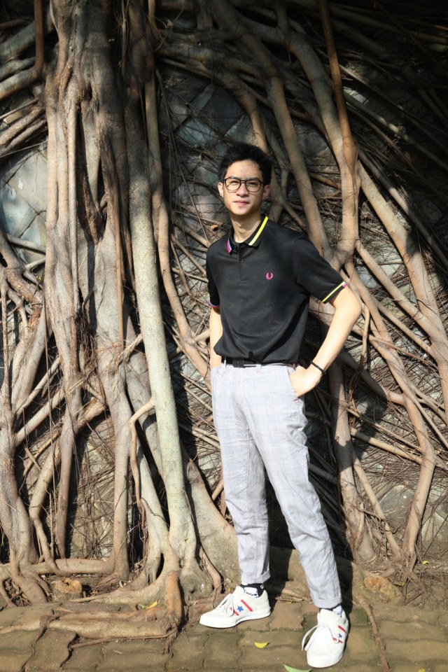 Devano Danendra saat berkunjung di kumparan. Foto: Irfan Adi Saputra/kumparan