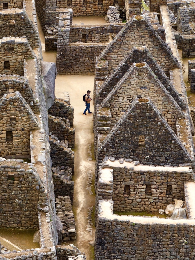 Ilustrasi kuil di Machu Picchu. Foto: Shutter Stock