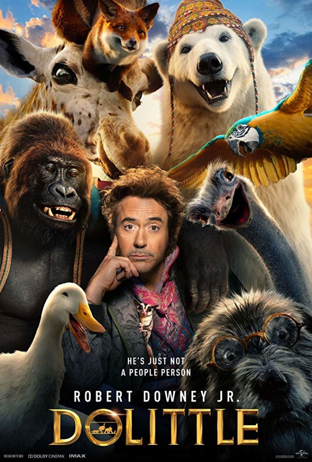 Robert Downey Jr main sebagai orang yang bisa bicara dengan binatang di Dolittle