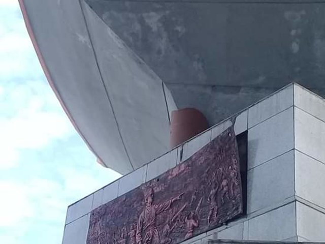 Kondisi Monumen Pahlawan, Tanjungpinang. Foto : Muhammad Cholul/kepripedia.com