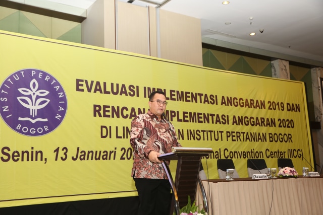 Implementasi Anggaran 2020, IPB Mendapat Masukan dari Wakil Badan Pemeriksa Keuangan RI