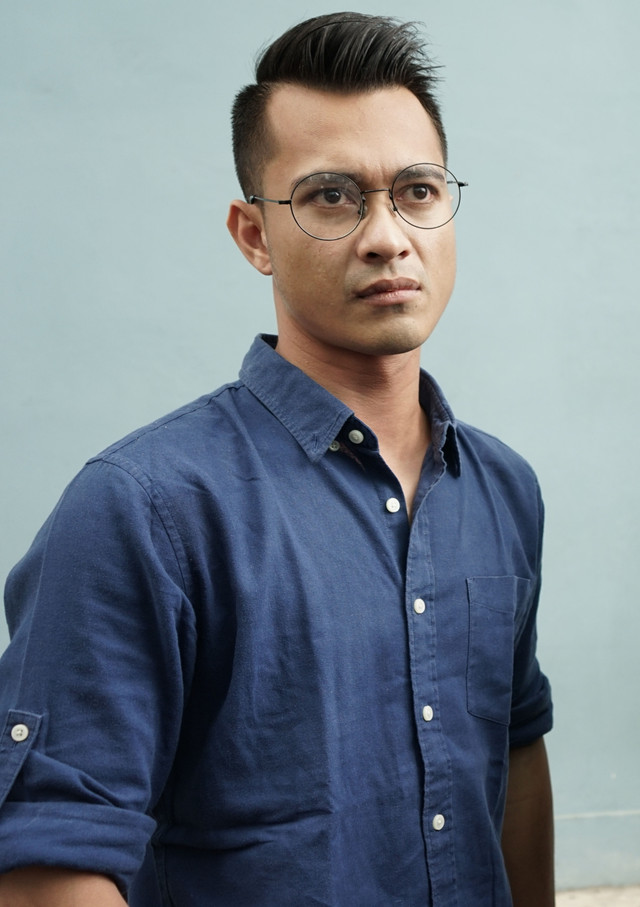 Eza Gionino saat ditemui dikawasan Tendean, Jakarta, Kamis, (16/1/2020). Foto: Ronny