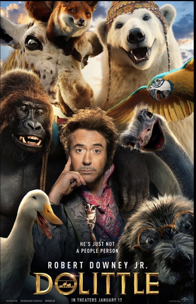 Poster film 'Dolittle' | Dok. Universal Pictures