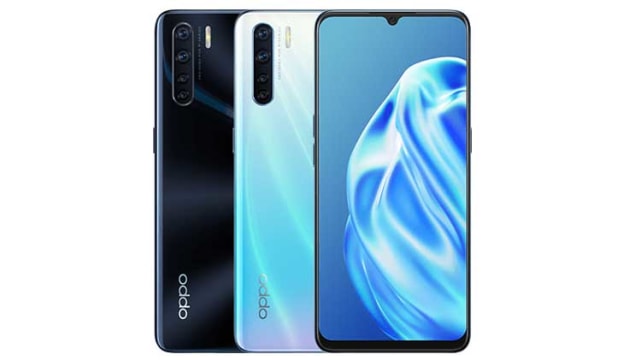 Smartphone Oppo F15. Foto: Dok. Oppo