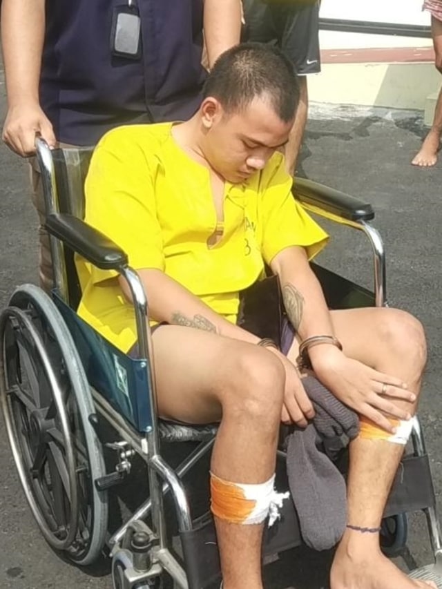Pelaku pencurian sepeda motor di Jakarta Utara. Foto: Dok. Polres Metro Jakut