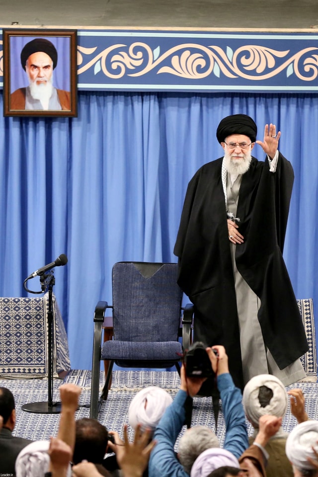 Pemimpin tertinggi Iran, Ayatullah Ali Khamenei. Foto: Official Khamenei website via REUTERS 