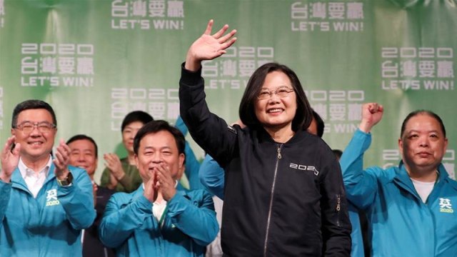 Foto Presiden Terpilih Tsai Ing-wen (Sumber [Tyrone Siu/Reuters])