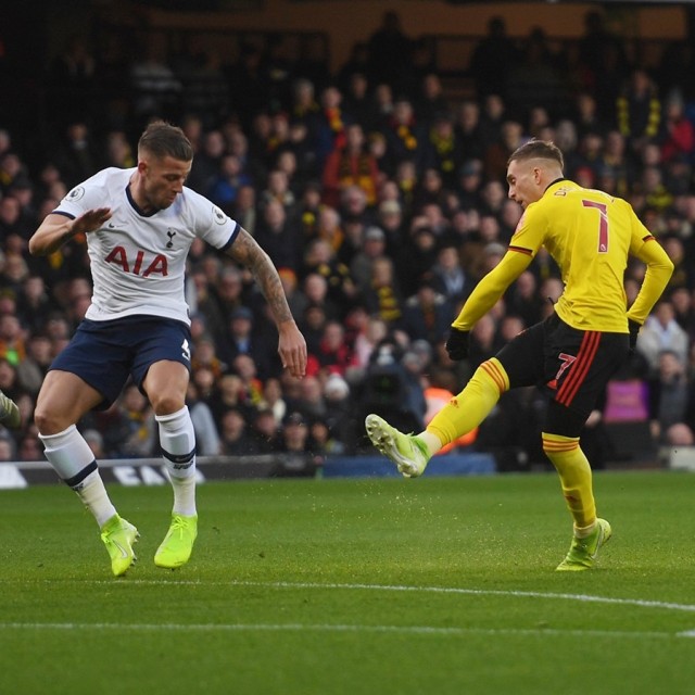 Watford vs Tottenham Hotspur di Premier League. Foto: Twitter @watfordfc