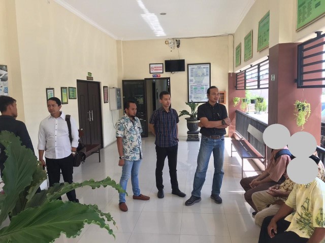 ZA saat didampingi pengacaranya.