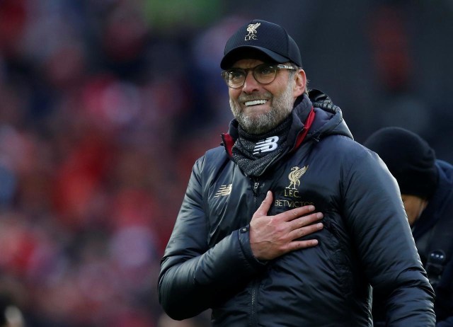 Juergen Klopp, Pelatih Liverpool (Foto: Reuters/Andrew Yates)