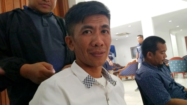 Haerul pencipta pesawat asal Pinrang, Sulawesi Selatan. Foto: Fachrul Irwinsyah/kumparan