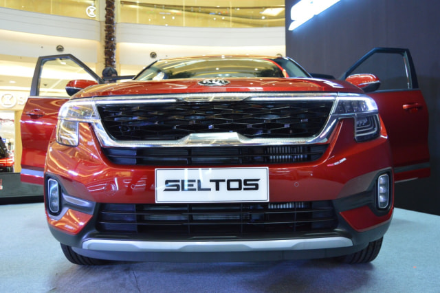 All-new Kia Seltos resmi mengaspal di Indonesia, Senin (20/1). Foto: Bagas Putra Riyadhana