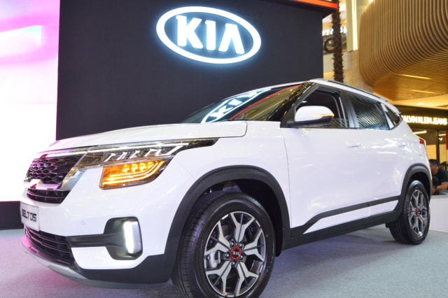 All-new Kia Seltos resmi mengaspal di Indonesia, Senin (20/1). Foto: Bagas Putra Riyadhana
