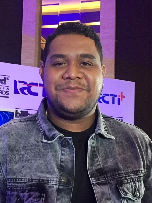 Andmesh di konferensi pers Billboard Indonesia Music Awards 2020, MNC Tower, Kawasan Kebon Jeruk, Jakarta Barat, Senin (20/1). Foto: Giovanni/kumparan