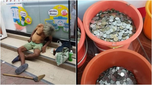 Paman pemulung baik hati (Foto: Facebook)