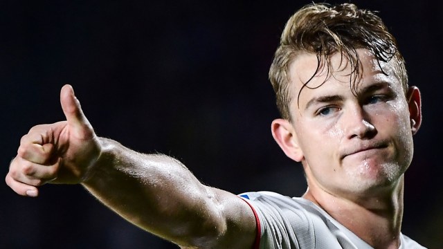 Matthijs de Ligt: All is well. Foto: Marco Bertorello / AFP