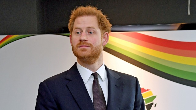 Pangeran Harry saat menghadiri KTT Investasi Inggris-Afrika di London, Inggris, Senin, (20/1). Foto: Stefan Rousseau/REUTERS
