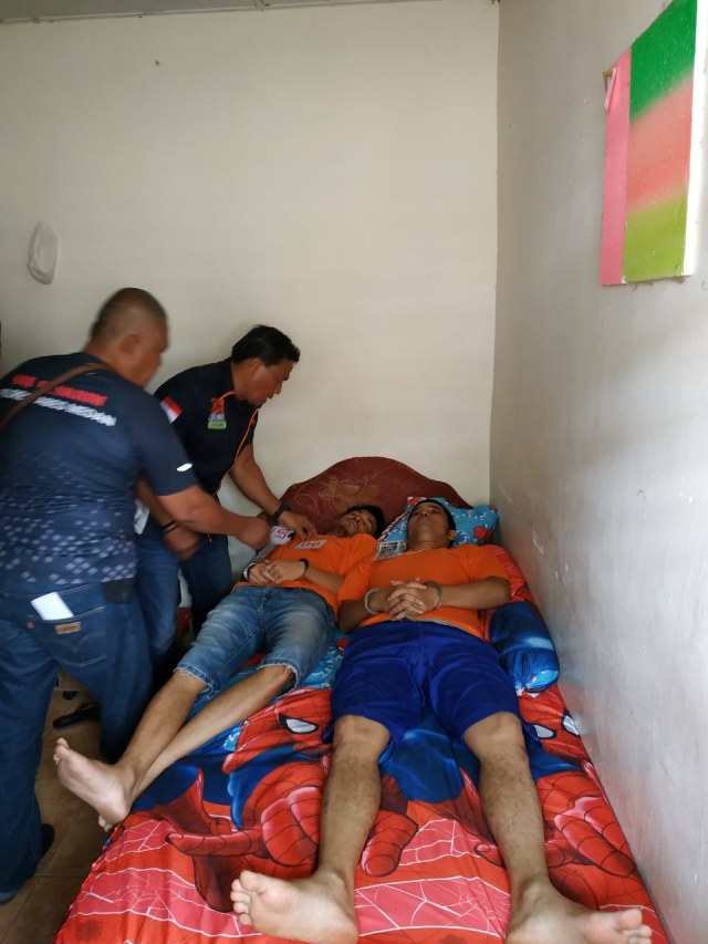 Rekrontruksi pembunuhan Hakim Jamaluddin tahap III. Foto: Rahmat Utomo/kumparan