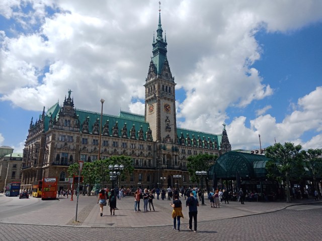 Kantor Wali Kota Hamburg, Jerman Foto: Daniel Chrisendo