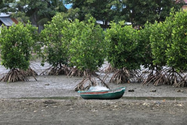 Pesisir Kota Banda Aceh di Gampong Alue Naga, pada Desember 2019. Foto: Suparta/acehkini