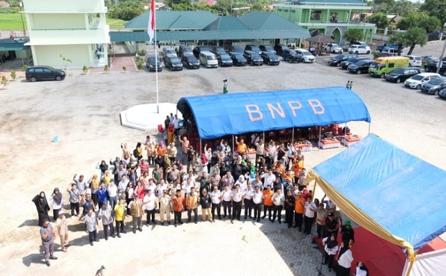 JICA bantu Gowa dalam pelatihan peringatan dini dan juga evakuasi banjir di Sungai Jeneberang, (Makassar Indeks/Fritz).