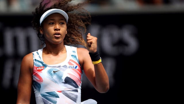 Naomi Osaka di Australian Open 2020. Foto: REUTERS/Hannah Mckay