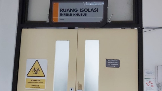 RSHS Bandung sediakan ruang isolasi bagi suspect virus corona. Foto: kumparan