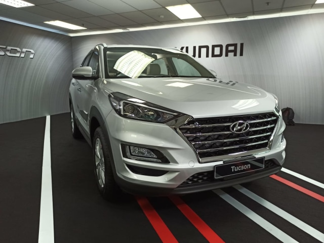Tampilan depan New Hyundai Tucson Foto: Muhammad Ikbal/kumparan