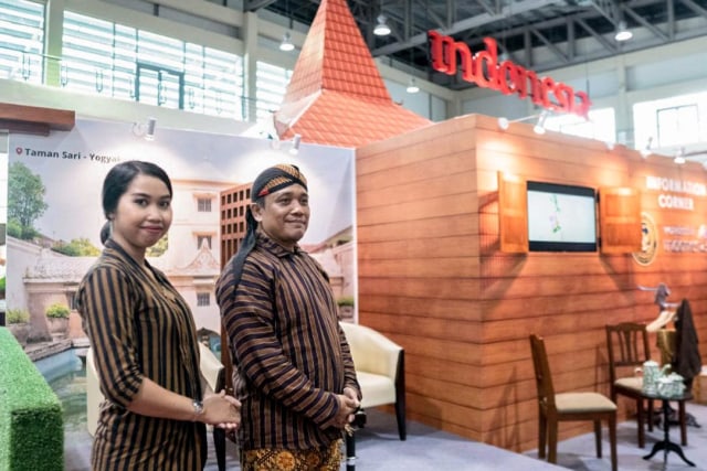 Paviliun Wonderful Indonesia di Travex ATF 2020 Foto: Dok. Kemenparekraf