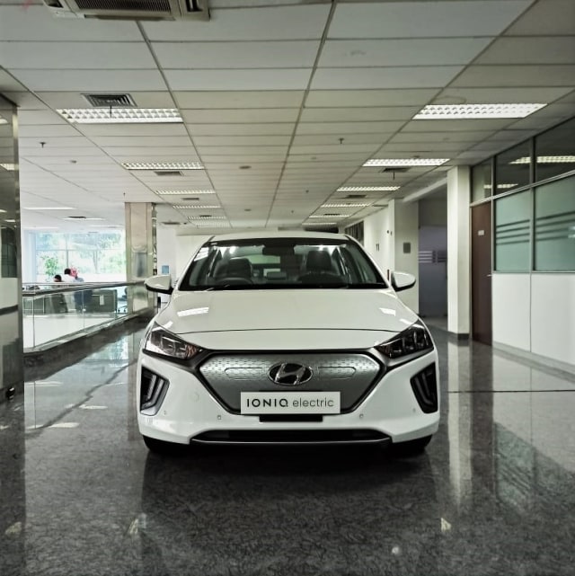 Tampilan depan Hyundai Ioniq Foto: Muhammad Ikbal/kumparan