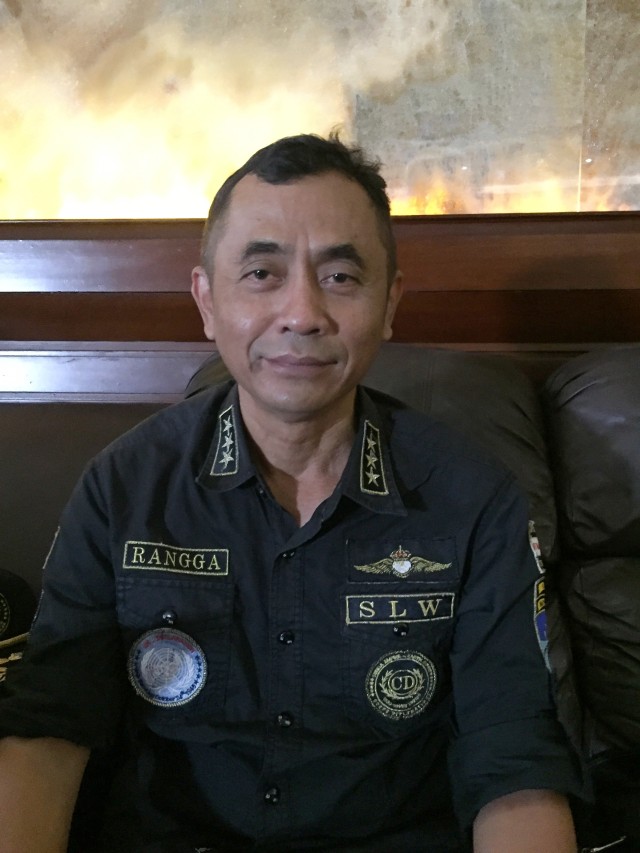 Petinggi Sunda Empire HRH Ki Ageng Ranggasana. Foto: Denita BR Matondang/kumparan