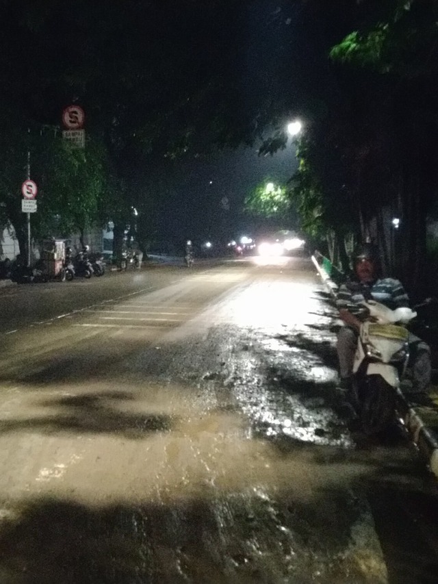 Banjir di Sunter, Tanjung Priok, Jakarta Utara, surut. Foto: Fachrul Irwinsyah/kumparan