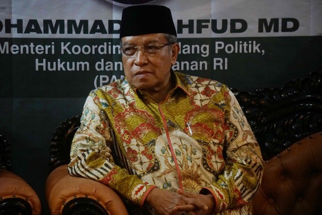 Ketua PBNU Said Aqil di acara diskusi "harapan baru dunia Islam" meneguhkan hubungan Indonesia-Malaysia di Gedung PBNU, Jakarta. Foto: Irfan Adi Saputra/kumparan