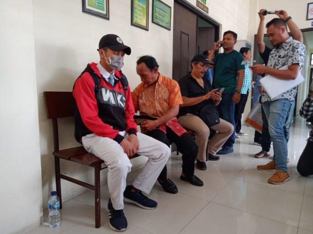 ZA (kiri), pelajar yang bunuh begal di Malang 8 September 2019 silam. (Foto: Rizal Adhi Pratama)