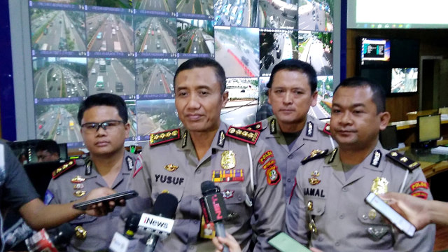 Dirlantas Polda Metro Jaya Kombes Pol Yusuf di Polda Metro Jaya, Jakarta Selatan, Senin (27/1). Foto: Fachrul Irwinsyah/kumparan