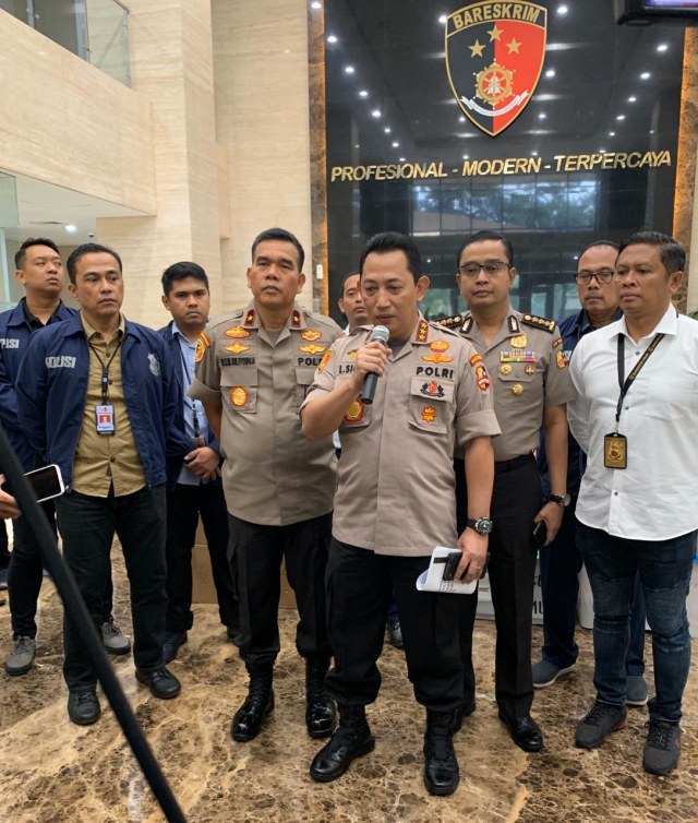 Kabareskrim Polri Komjen Listyo Sigit Prabowo di Bareskrim. Foto: Mirsan Simamora/kumparan
