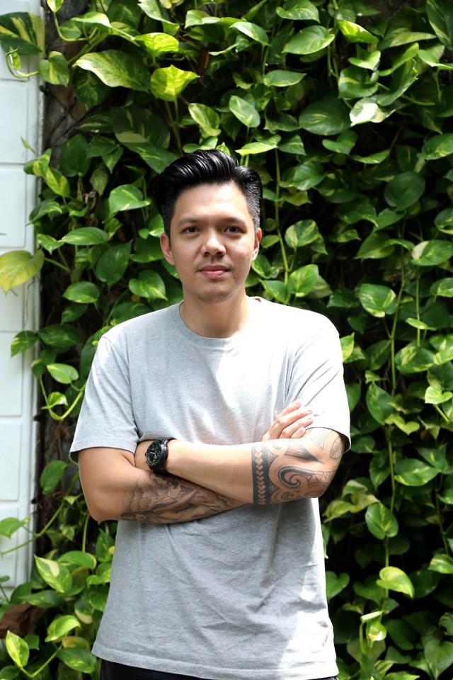 Pemain Film Temen Kondangan, Reza Nangin, saat berkunjung ke kantor kumparan. Foto: Fitra Andrianto/kumparan