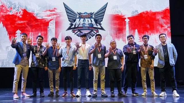 Konferensi pers Mobile Legends Professional League (MPL) Season 5. Foto: Moonton