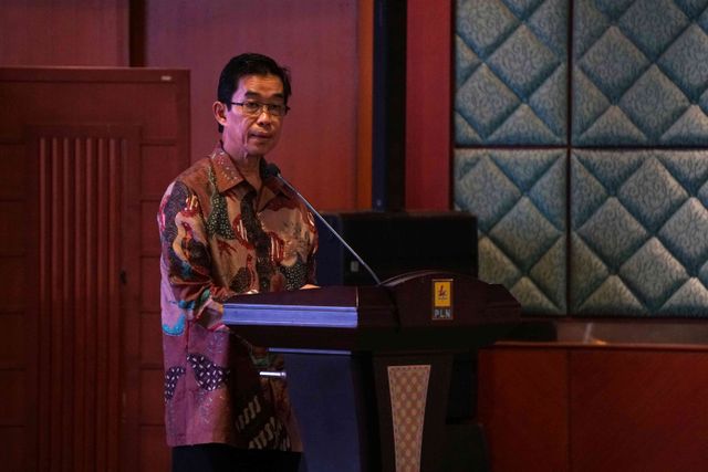 Direktur Utama PLN Zulkifli Zaini berikan sambutan. Foto:  Irfan Adi Saputra/kumparan