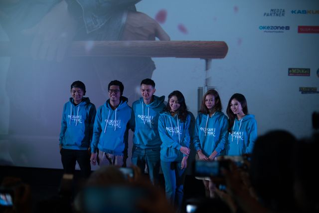 Press conference film Nikah Yuk! di CGV Grand Indonesia, Kamis (30/1). (Foto: Lens Cinema)